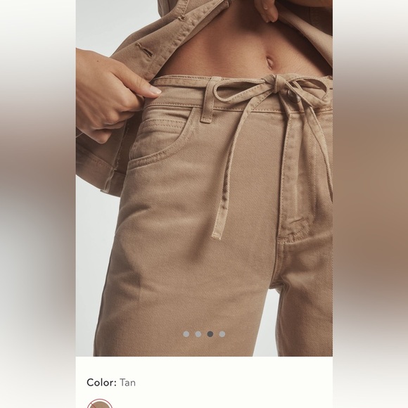 Damson Madder NWT Sz 2 or 8 (runs a little small) 100% cotton Sylvie khaki jeans - Picture 10 of 15